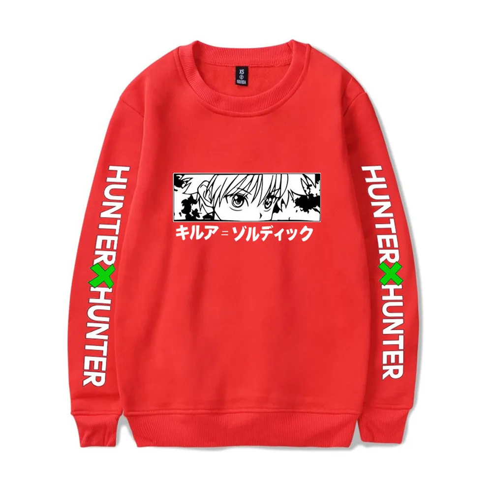 

Japanese Anime Feitan HXH Casual hoodie Hunter X Hunter Togashi Yoshihiro Men Autumn Winter Pullover Sweatshirt Harajuku