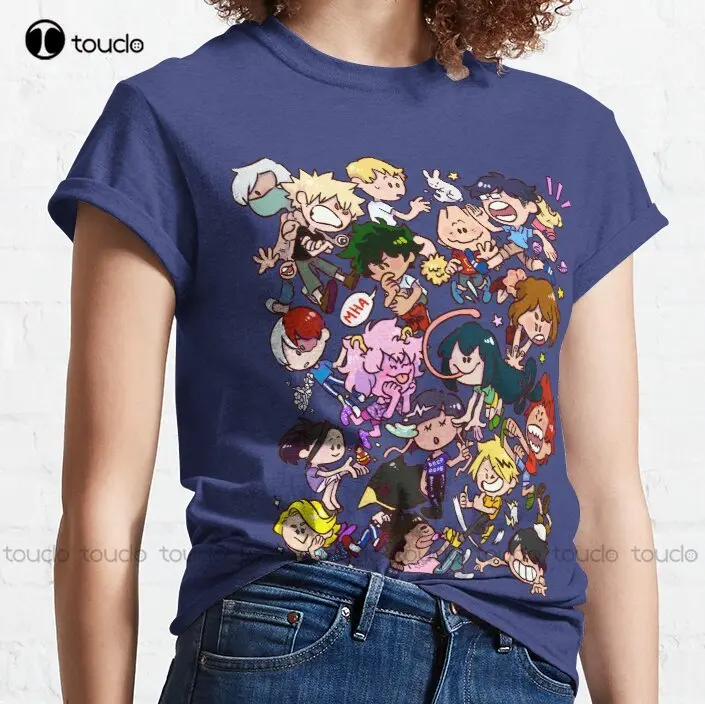 

New Class 1A!!! Bnha Boku No Hero Academia Classic T-Shirt Cotton Tee Shirt S-5Xl Unisex womens size shirts