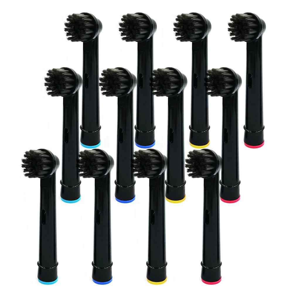 12 шт. в упаковке щетка с напылением из бамбукового угля головки для Oral B