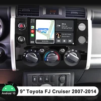 car radio autoradio stereo 9 inch head unit central multimedia 1din apple carplay android auto for toyota fj cruiser 2007 2014