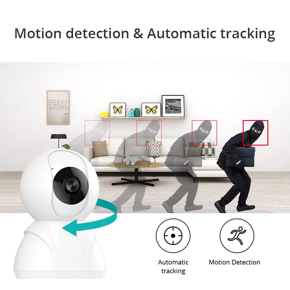 Yoosee IP камера 1080P видеонаблюдения WiFi интеллектуальное автоматическое