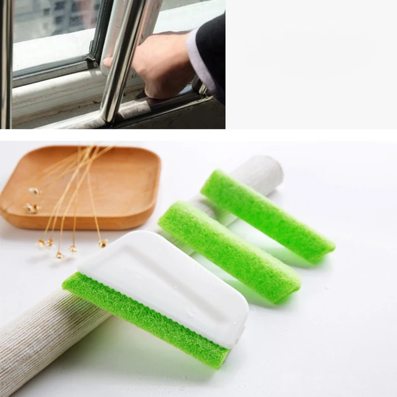 1 набор щетка для чистки углубления и паза окна пола скребок пластиковая ванной