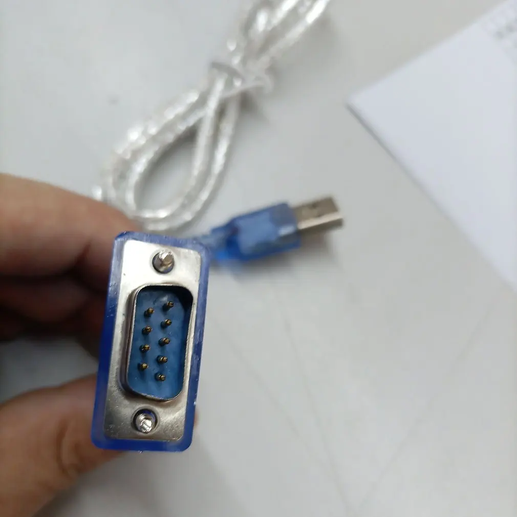 0 75 м компьютерная трансферная линия USB 2 на RS232 гнездовой порт Серийный ПЛК