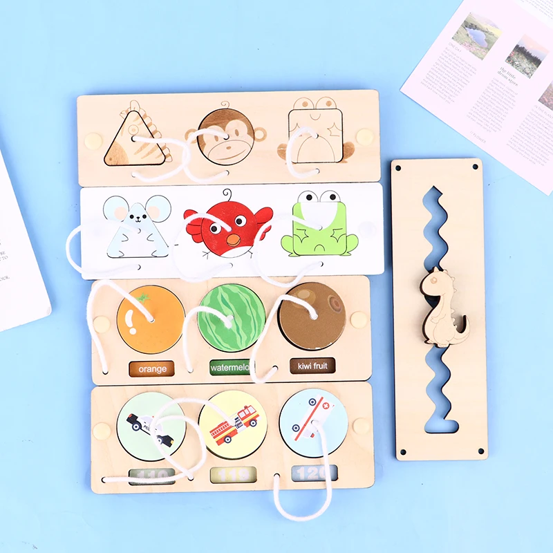 

Детская активная доска материал Diy аксессуары Монтессори учебные пособия детская доска для раннего развития Обучающие навыки игрушка