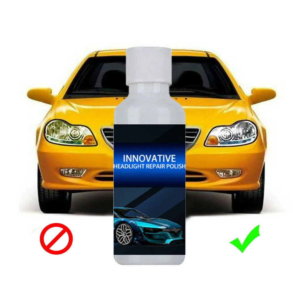 

20ml Headlight Repair Fluid Accessories Automotive Car Cleaner Portable