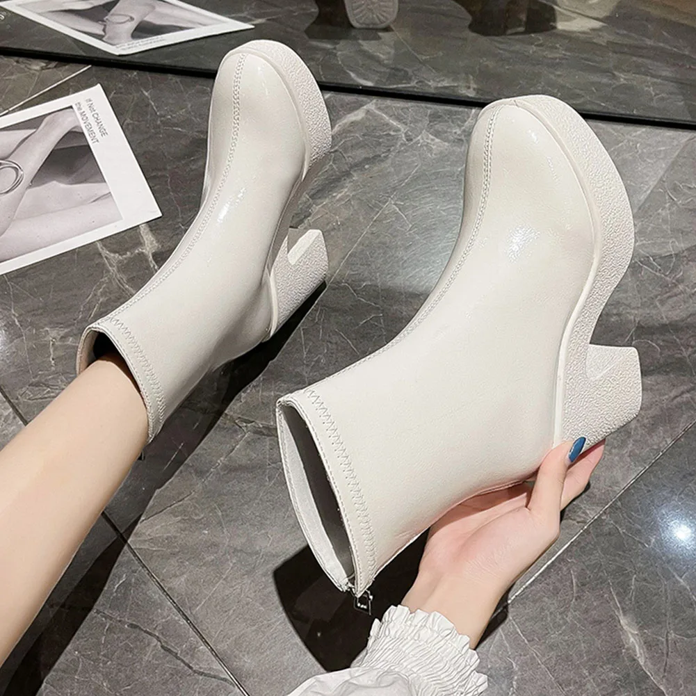 

Female Chelsea Boots For Women Ankle Short Boots Winter Fashion New Arrivals Hot Sale 2021 Popular Comfy Simple Shoes Woman