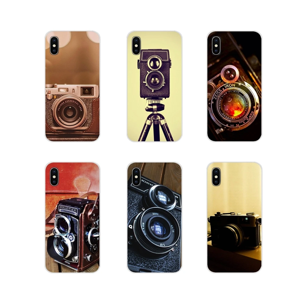 Винтажные Аксессуары для камеры чехлы телефонов Samsung A10 A30 A40 A50 A60 A70 Galaxy S2 Note 2 3 Grand