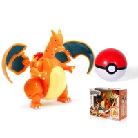 pokemon toy deformation ball egg charizard boy puzzle enlightenment toy gift pokeball set pop up elf ball anime figure monster