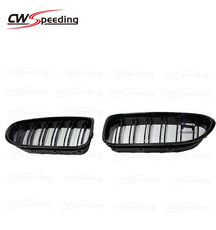 УГЛЕРОДНЫЙ M Цвет Черный 2 линия двойная планка решетка гриль для BMW 6 серии F06 F12 F13