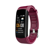 c5s smart bracelet blood pressure monitor men women waterproof ip67 heart rate monitor smart band watch fitness tracker bracelet