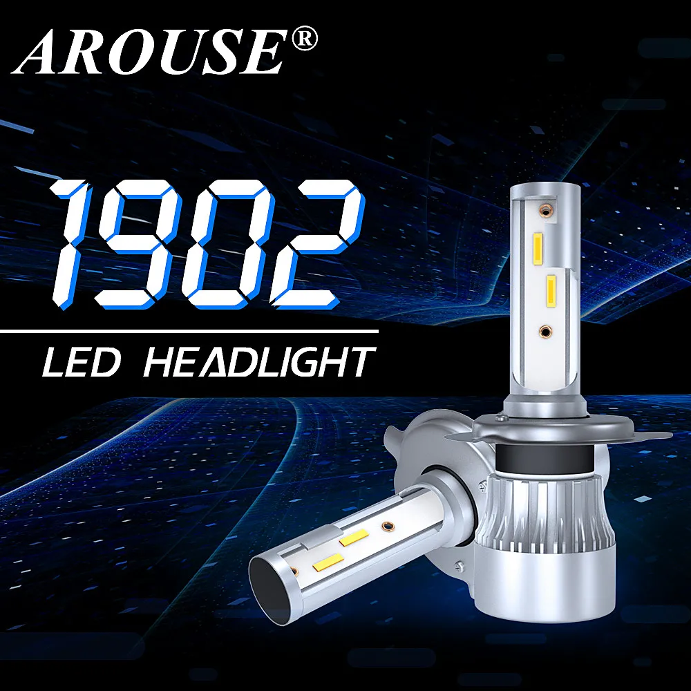 2 шт. H4 (Подол короче спереди и длиннее сзади) луч супер яркий авто лампы H7 H11 H1 9005 9006