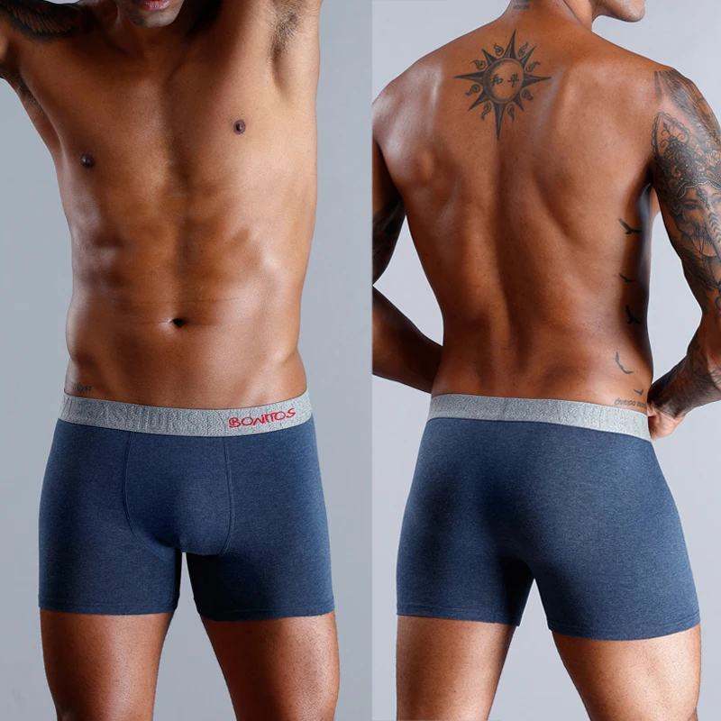 4PCS Boxers For Mens Underwear Sexy Men's Panties Lot Cotton Boxershorts Man Undrewear Comfortable Underpants Male Boxer Shorts