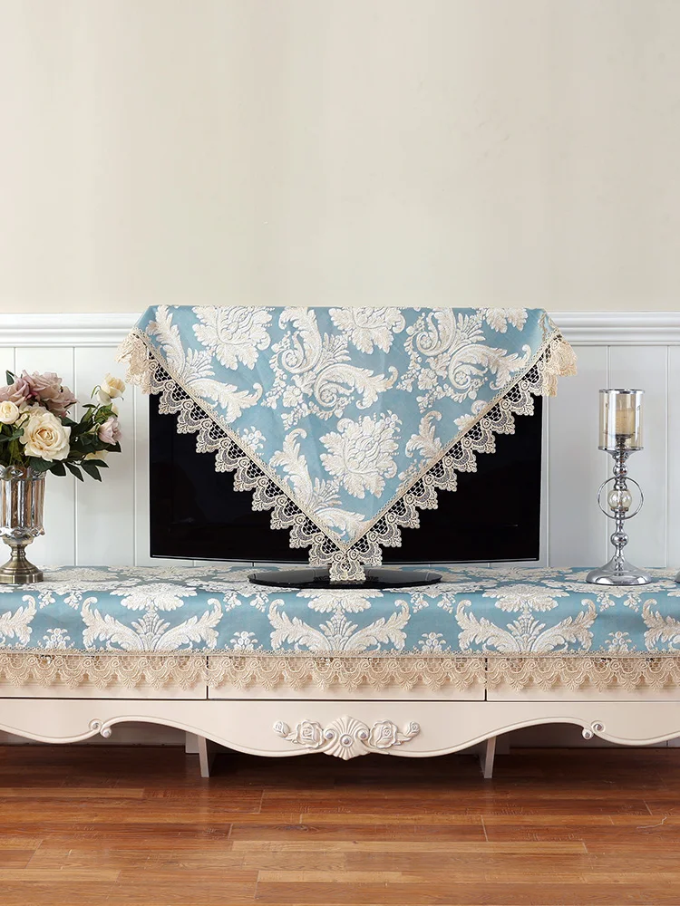 Скатерть для стола жаккардовая с вышивкой | Дом и сад