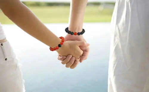 LETSFUN изысканные ювелирные изделия в китайском стиле браслеты с агатом для пары You