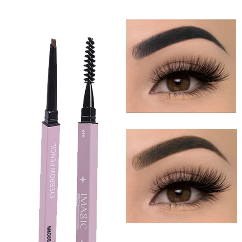 

5 Colors Eyebrow Makeup Pencil Multiple Rich Color Brow Drawing Natural Wild Thin Eyebrow Cosmetic Long-lasting Waterproof TSLM1