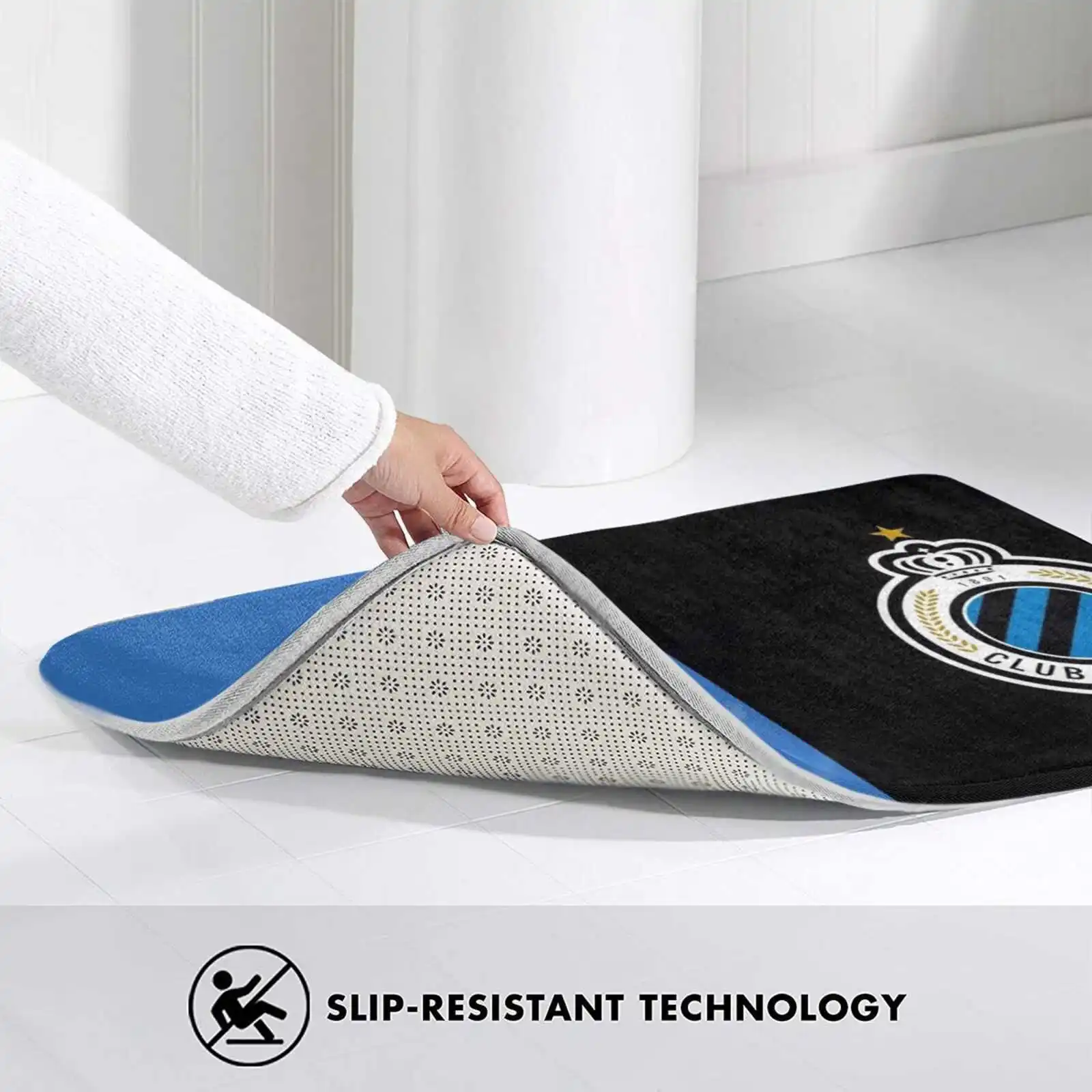 Brugge Мягкая подушка Домашний ковер Дверной коврик Автомобильный Клуб Konink!