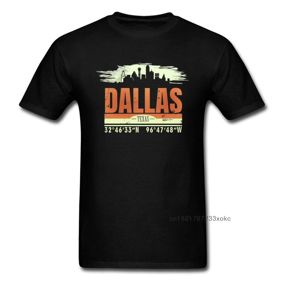 Мужская футболка в стиле ретро хлопковая с коротким рукавом и круглым вырезом