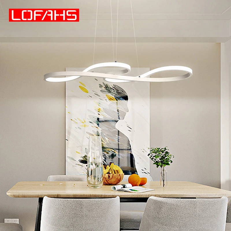 Современные светодиодные подвесные светильники LOFAHS для столовой кухни комнаты