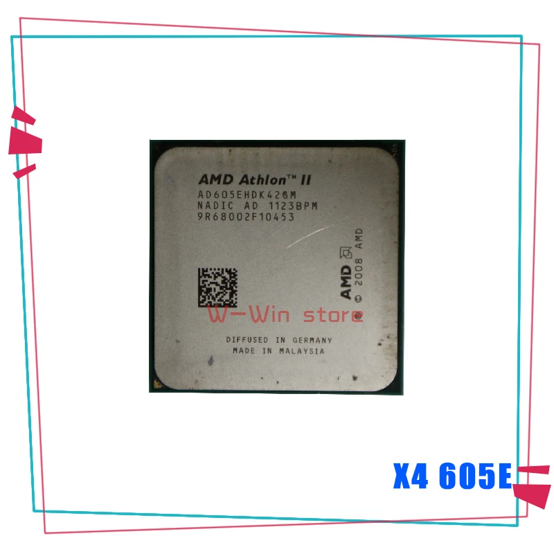 Четырехъядерный процессор AMD Athlon II X4 605E 605 2 3 ГГц AD605EHDK42GM/AD605EHDK42Gi разъем