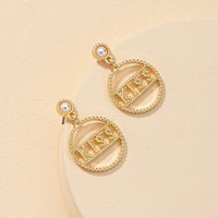 1 pair of kiss pearl earrings 2021 fashion earrings for women gift ear clip jewelry