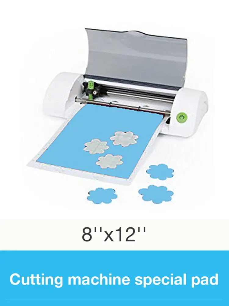 Сменный коврик для резки прозрачный клейкий с измерительной сеткой 12 на дюймов