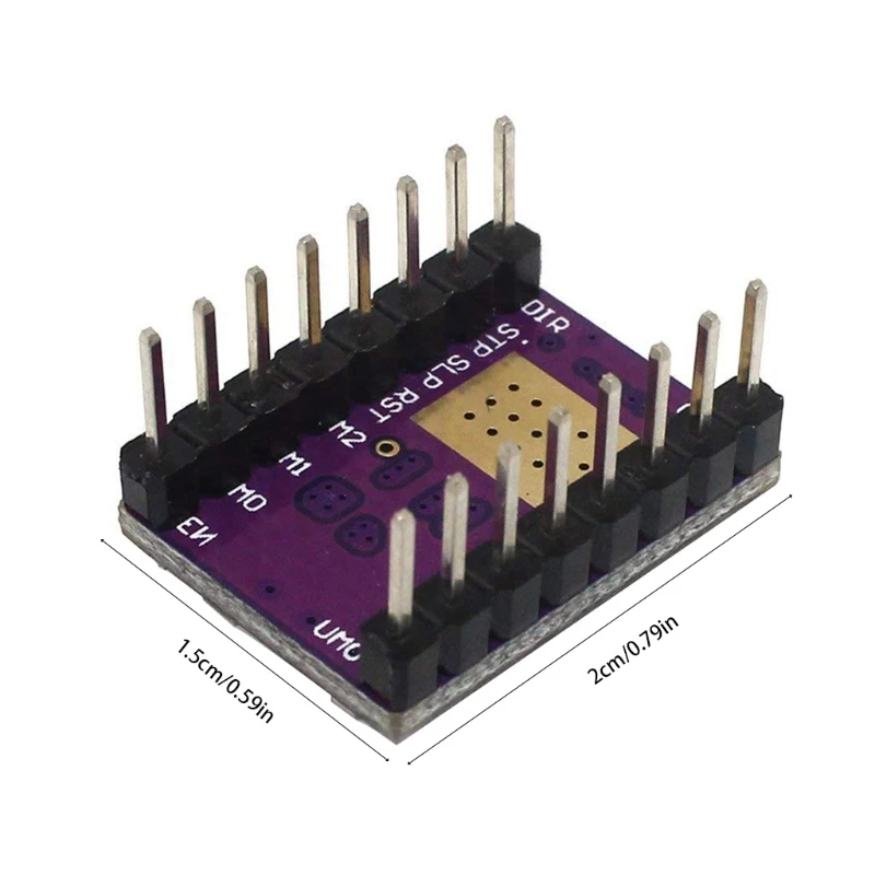 Принт DRV8825 Драйвер шагового двигателя Модуль 4 Слои с мини-радиатор для 3D-принтеры
