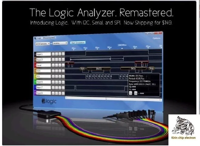 

2pcs / lot EZ-USB fx2lp CY7C68013A USB core board development board logic analyzer