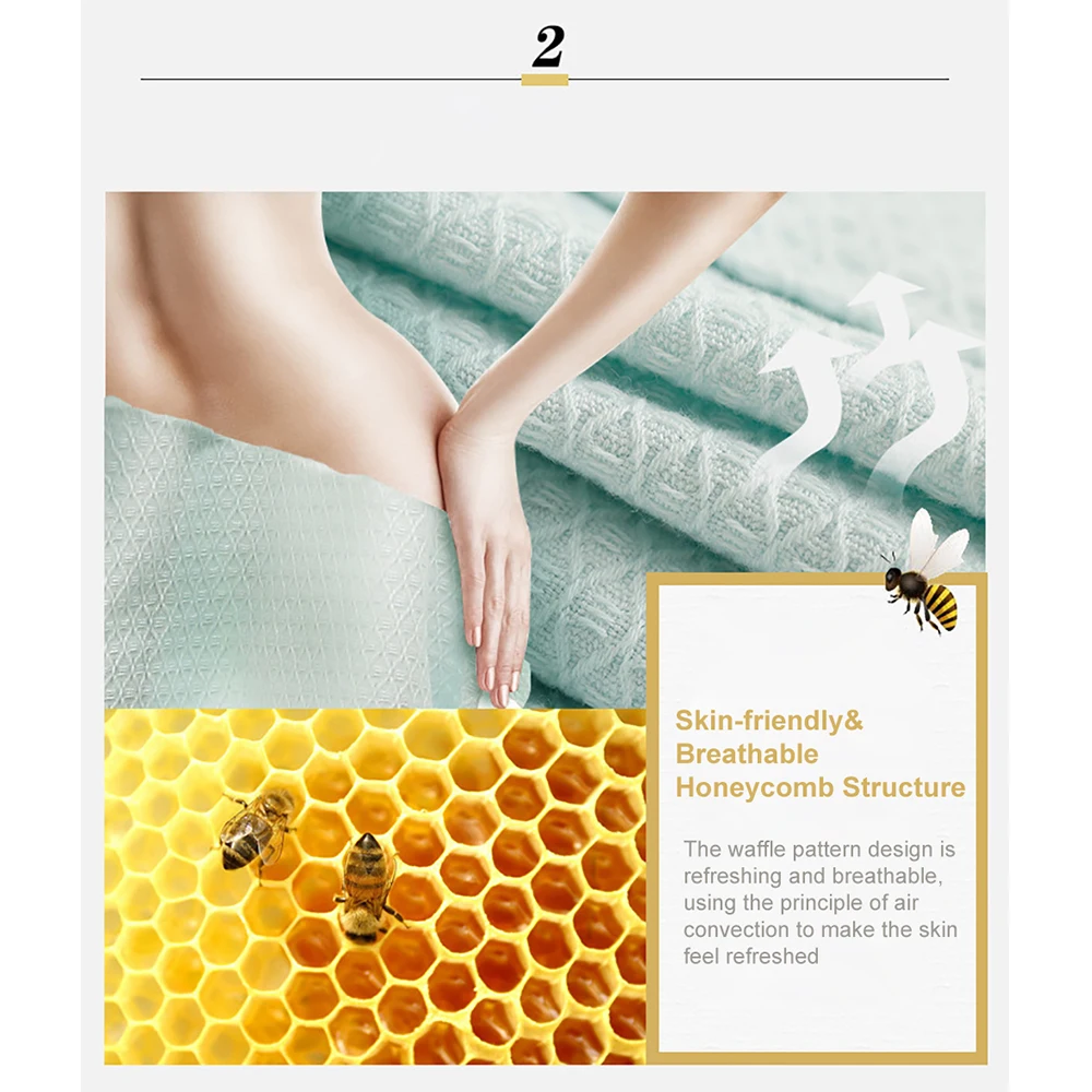 100% Cotton Waffle Bathrobe Female Dresses Summer Thin Robes for Women Hotel SPA Sleepwear Sexy Couples Nightie Towel Nightwear