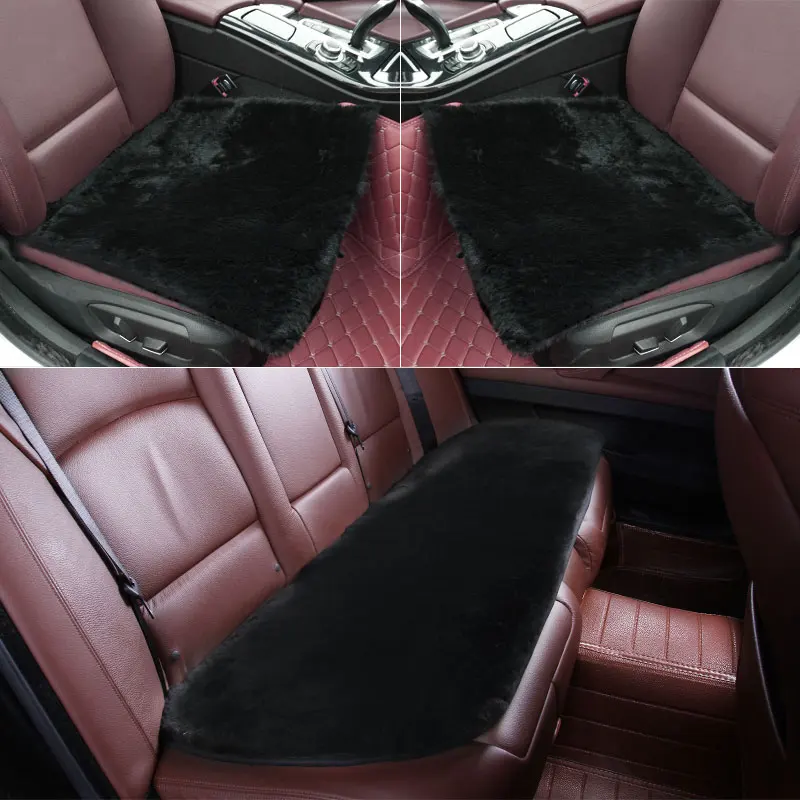 Накидка на сиденье автомобиля ROWNFUR универсальная накидка из 100% австралийской