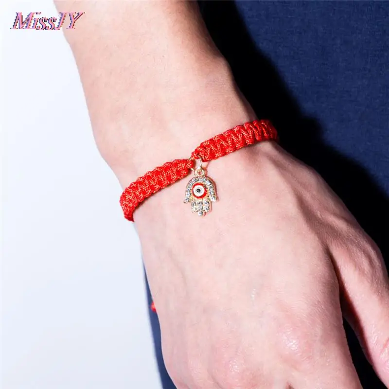 Ювелирные изделия с кристаллами приносят удачу мирные браслеты рука Хамса