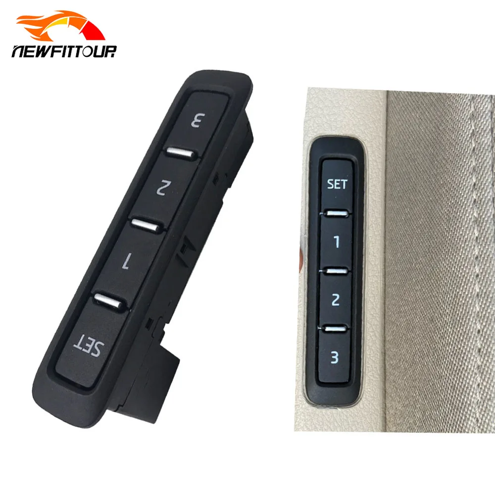 

Chrome Seat Memory Adjust Switch Button For VW Passat B7 CC J-etta 5 MK5 Octavia Superb Yeti 1Z0 959 769 A 1Z0959769A