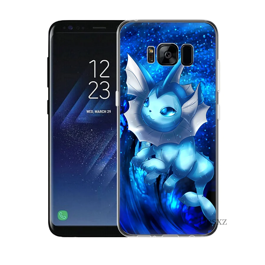 Чехол для телефона чехол Чаризард Сквиртл Vaporeon покемонов Samsung Galaxy J3 J5 J7 2016 2017 A5 A6 A8