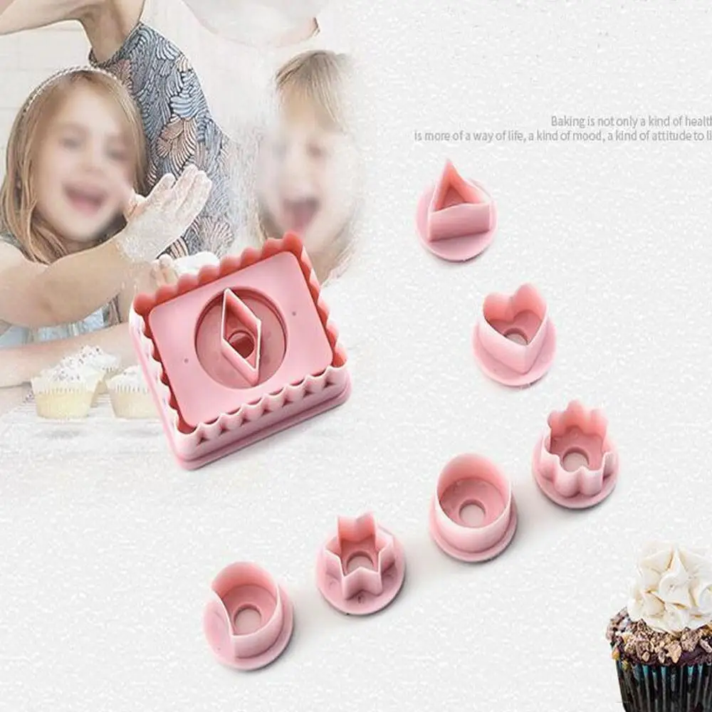 Baking tools plastic 7 - piece flour laminator cream cake laminate