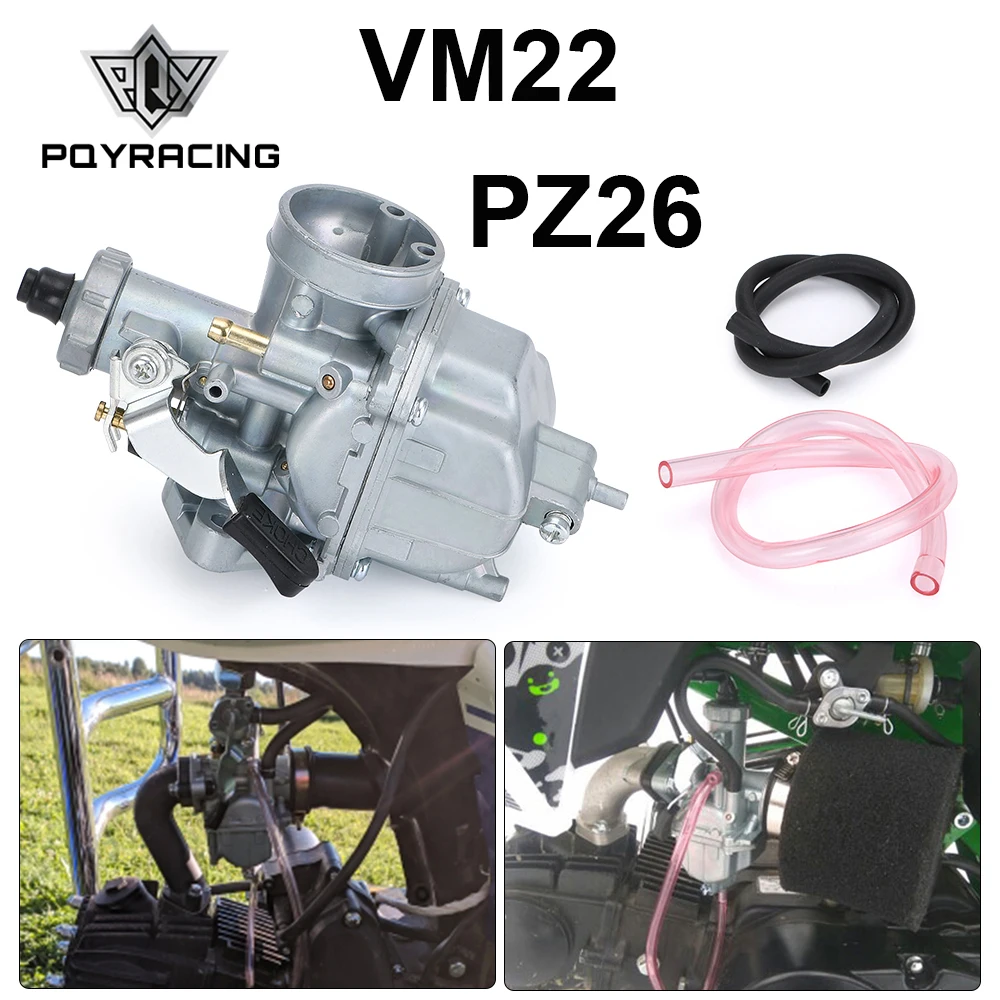 

Pqy-черный Mikuni Карбюратор VM22 26 мм 110cc 125cc Dirt Pit Bike ATV Quad PZ26 производительность карбюратор часть PQY-CBR02