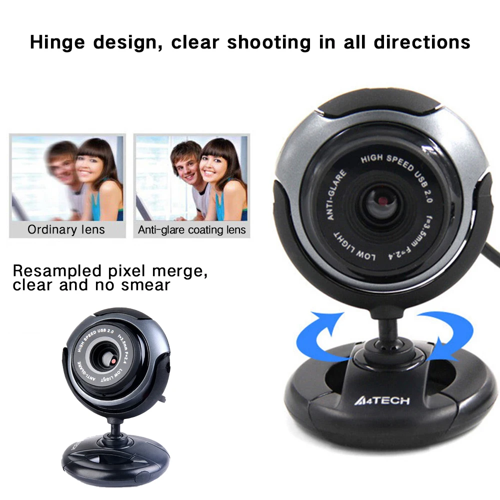 

Webcam 480P HD web camera Built-in Microphone Rotatable Cameras for Live Broadcast Video Calling Conference Work camara web cam