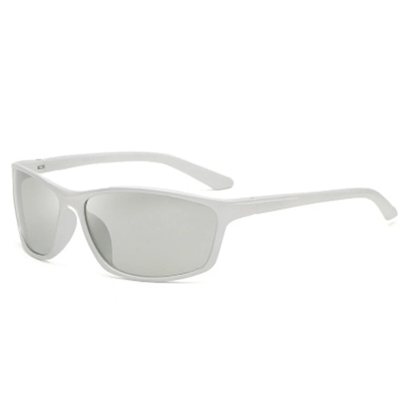 Стильные мужские солнцезащитные очки прямоугольная оправа черные серые желтые