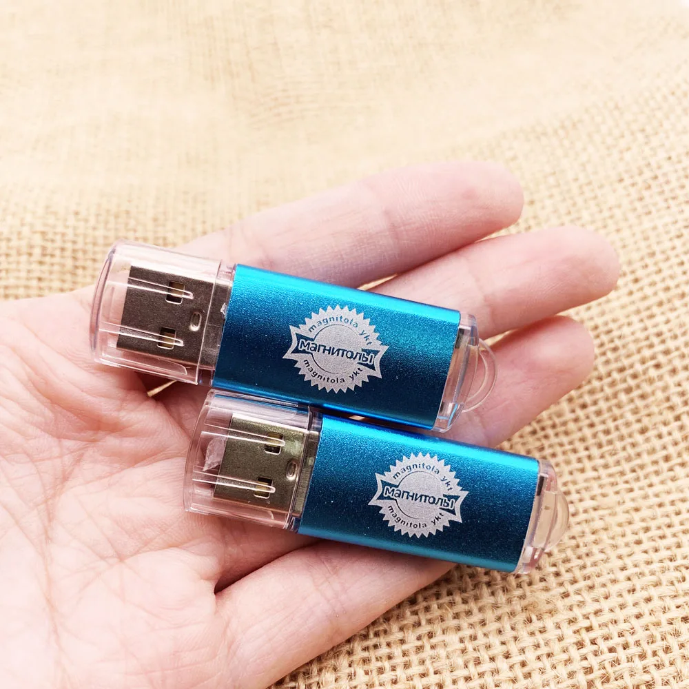 Высокоскоростной USB флеш накопитель металлический Usb 2 0 флешка 64 ГБ 32 16 8 4 Гб