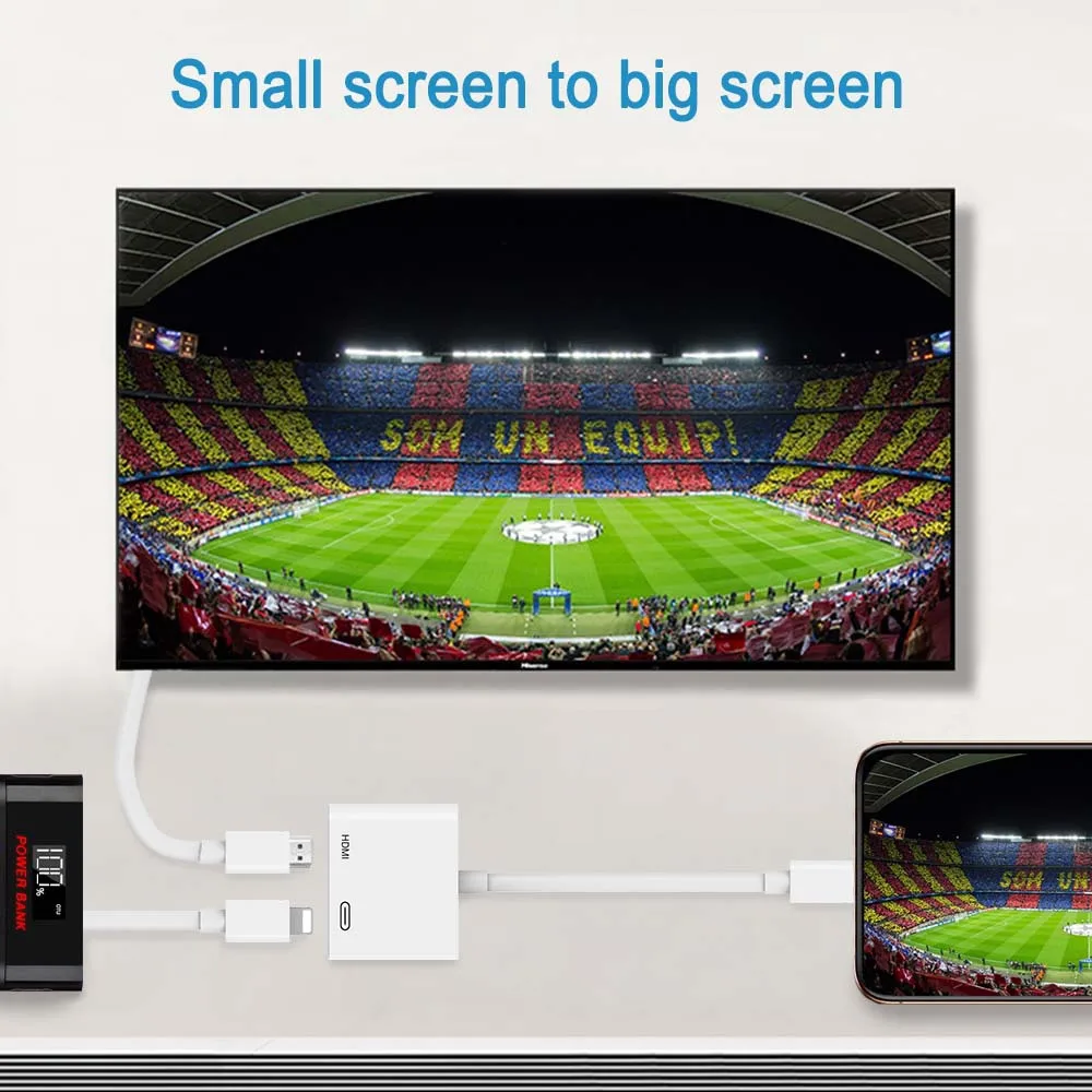 Новинка для освещения к HDMI Lightning AV адаптер / HDTV TV цифровой кабель iPhone 5 5s 6 6s 7 7plus iPad