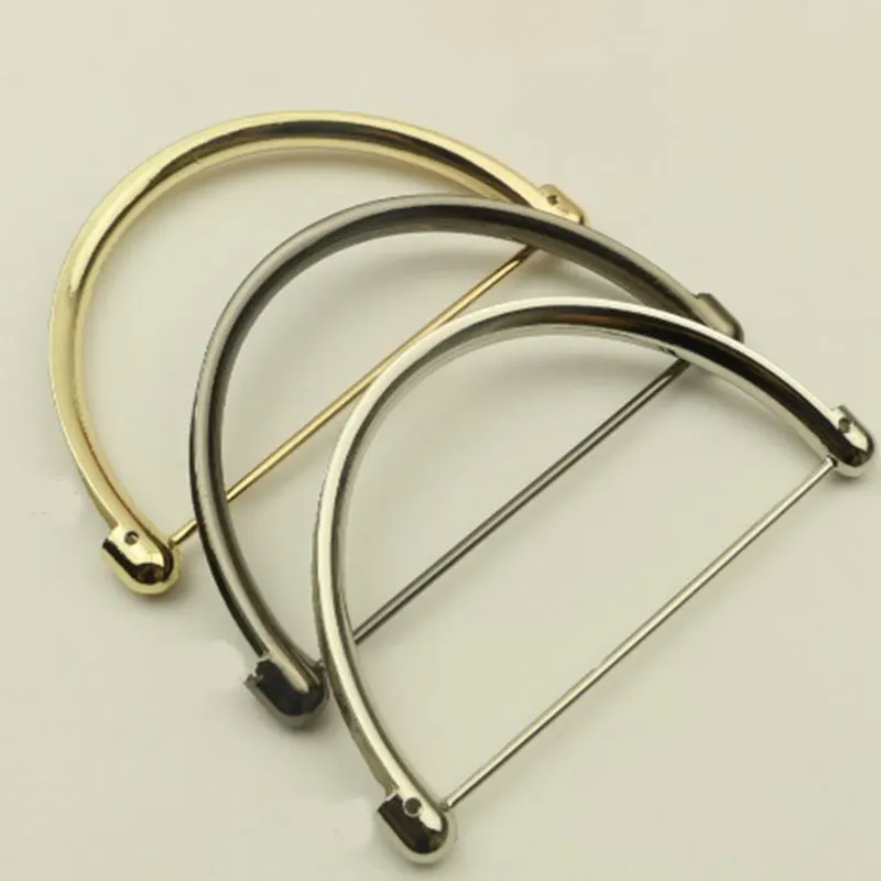 

2PCS Replacement Bag Handle Women Metal Bag Handle For Purse Bag Handbag Handles DIY Women Handles For Bags Accessories