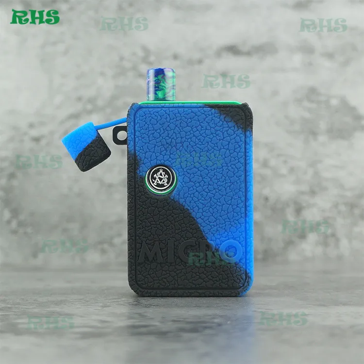 2 шт 2019 Новый ~ RHS Силиконовый чехол для ASVAPE MICRO Mod Kit 1100mAh 7 цветов на выбор