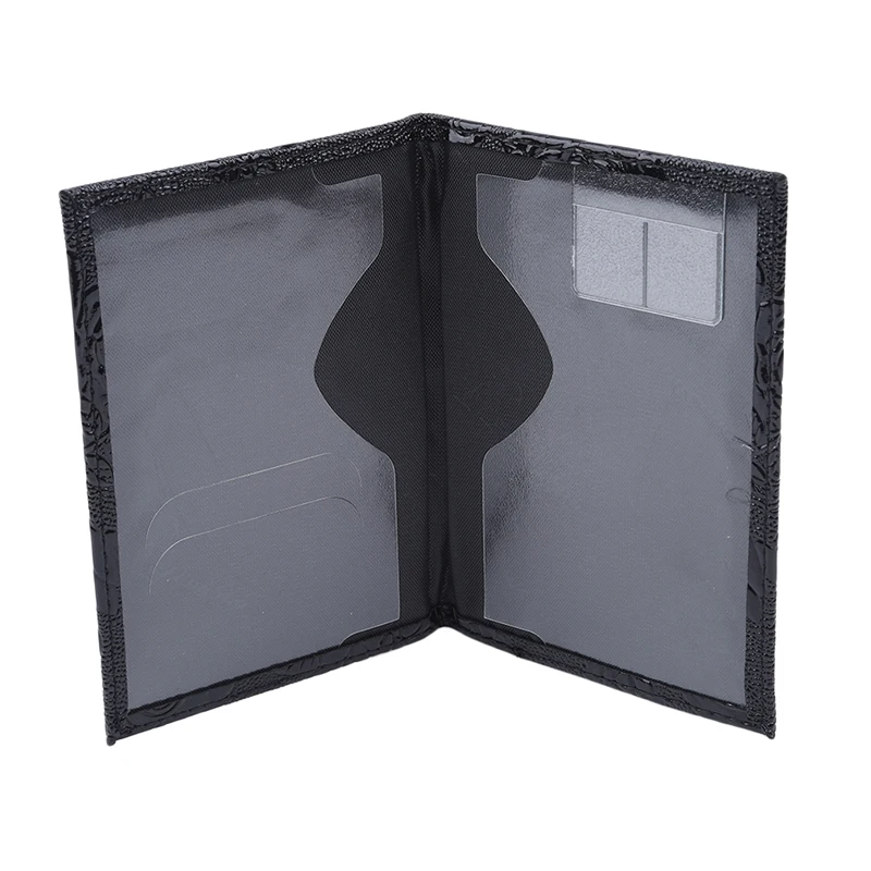 Трехмерная тисненая Роза из искусственной кожи Женская дорожная Обложка для