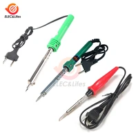 ac 220v 240v 35w 40w 60w electric soldering iron mini handle heat pencil solder welding rework station repair tool euus plug