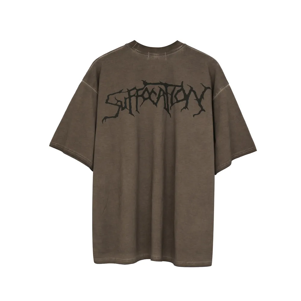 Футболка в стиле хип-хоп для мужчин и женщин свободная летняя хлопковая с принтом