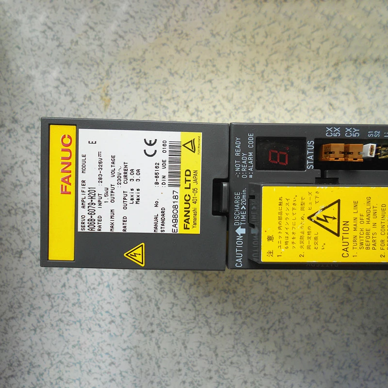 Fanuc A06B-6079-H101 драйвер двигателя FANUC Сервоусилитель для станка с ЧПУ | Строительство
