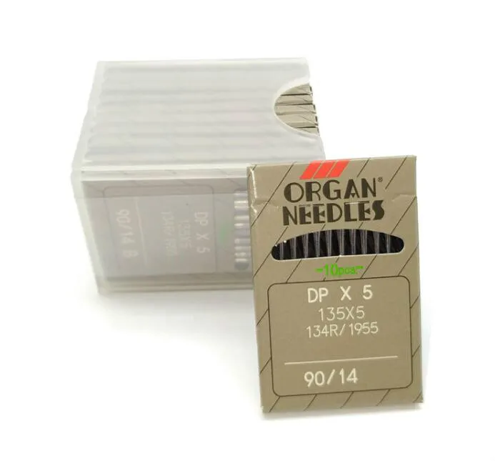 DPX5(90-14) 10 шт./лот высокое качество иглы organ DBX1 DCX1 DPX5 UYX128GAS для промышленные прямострочные швейных машин Singer, juki brother - Цвет: DPX5(90-14)