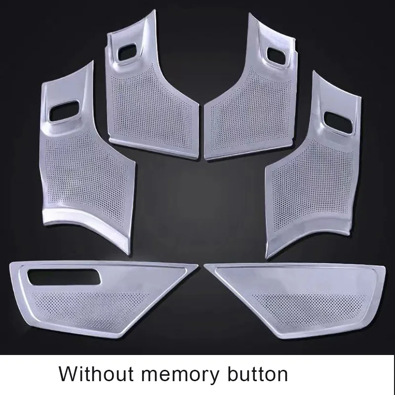 Acoustic speaker decoration stainless steel auto parts Car stickers Door Horn for volvo XC90 2015 2016 2017 2018 2019 2020 | Автомобили и