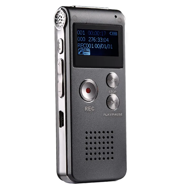 Новый 8 Гб диктофон USB цифровой Аудио Диктофон с WMA/WAV/MP3/OGG Встроенный
