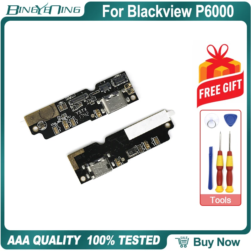 100% Новый оригинальный для Blackview P6000 USB разъем зарядная плата гибкий зарядка