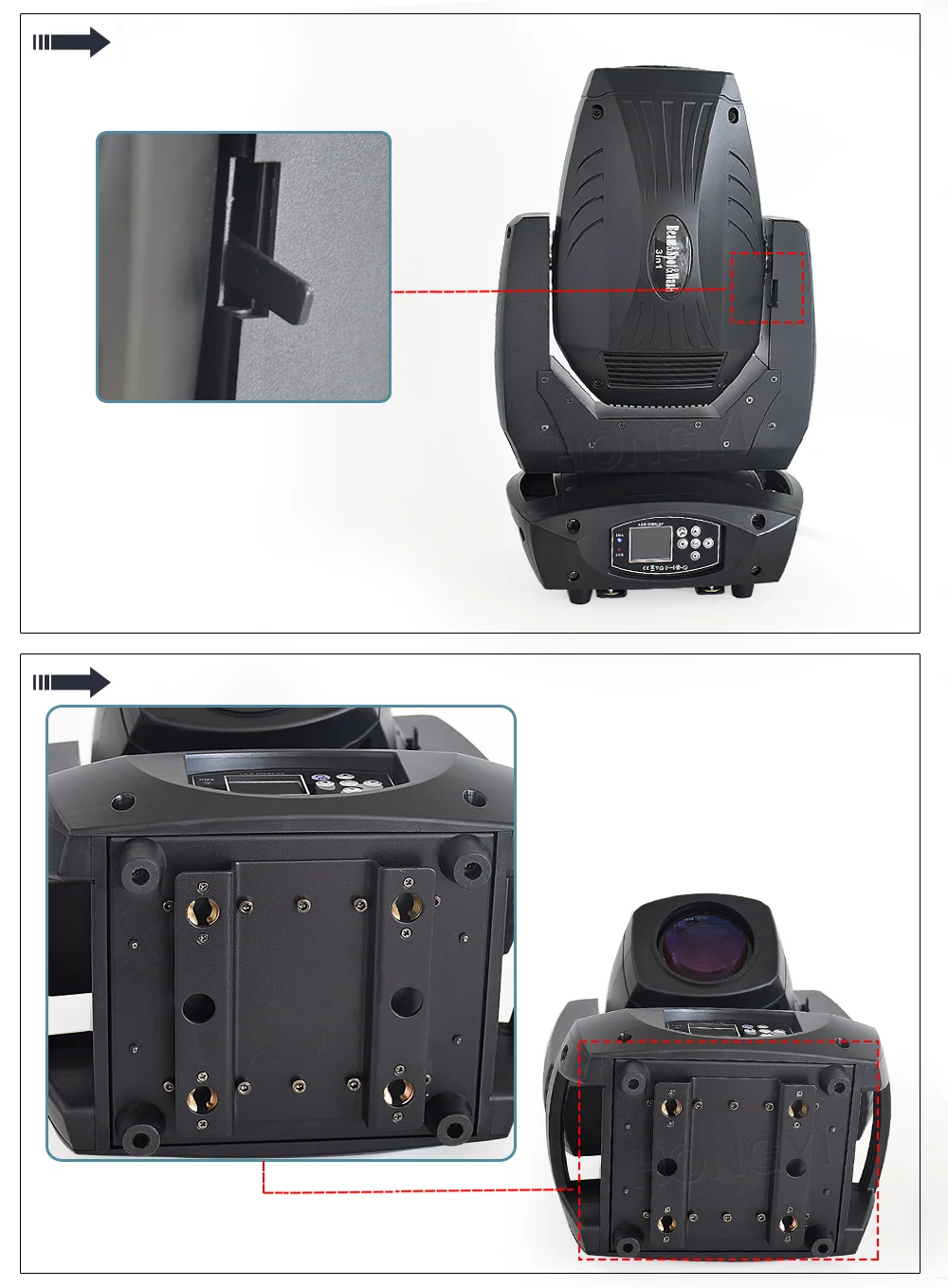 Светодиодный светильник 200 Вт moving head spot dj light quad светодиодный Электронные пятна 3в1 движущийся головной свет для DMX DJ Освещение для сцены дискотека