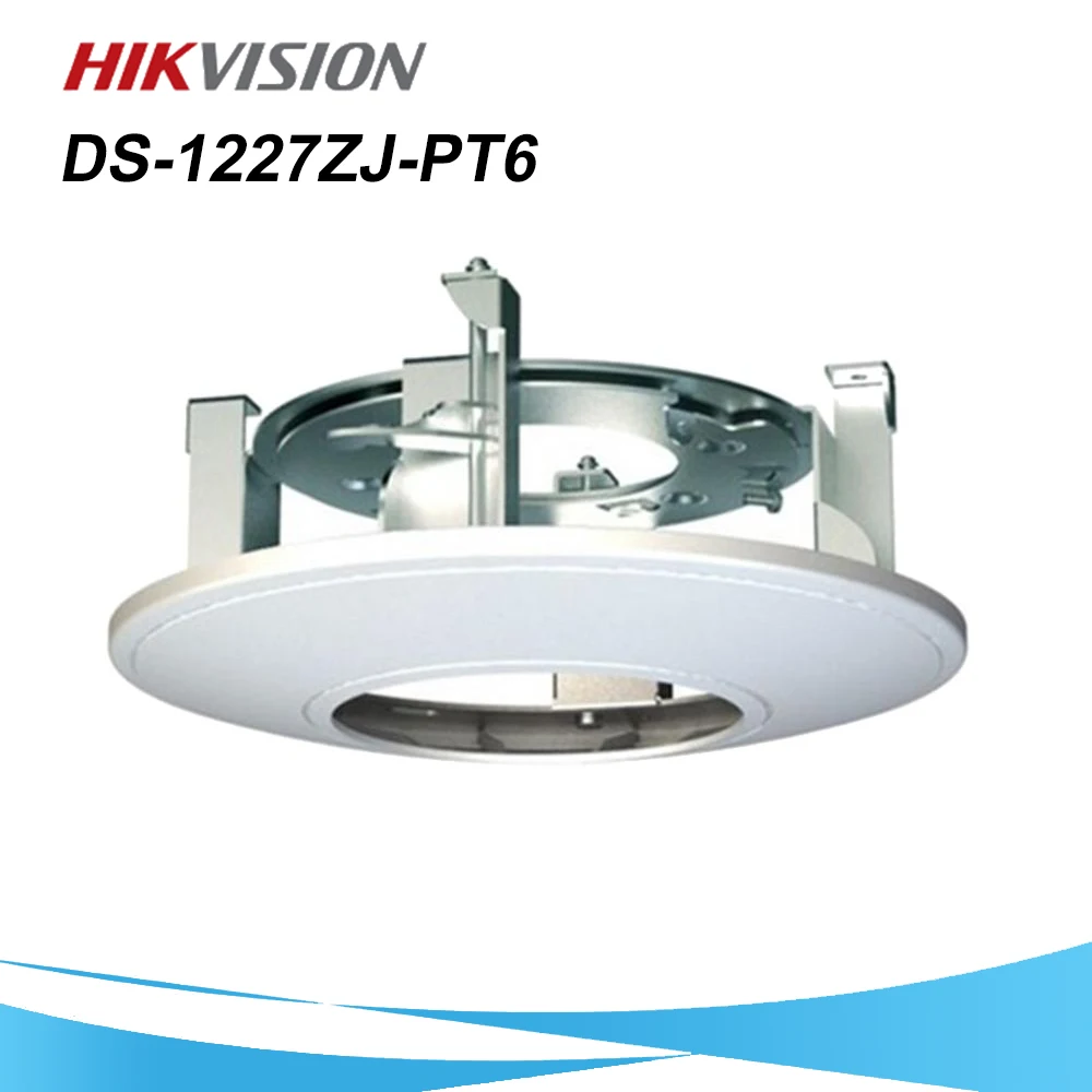 

HIKVISION CCTV Camera Bracket DS-1227ZJ-PT6 for PTZ Camera Outdoor/Indoor Embedded Bracket for DS-2DE3304W-DE, DS-2DE3204W-DE